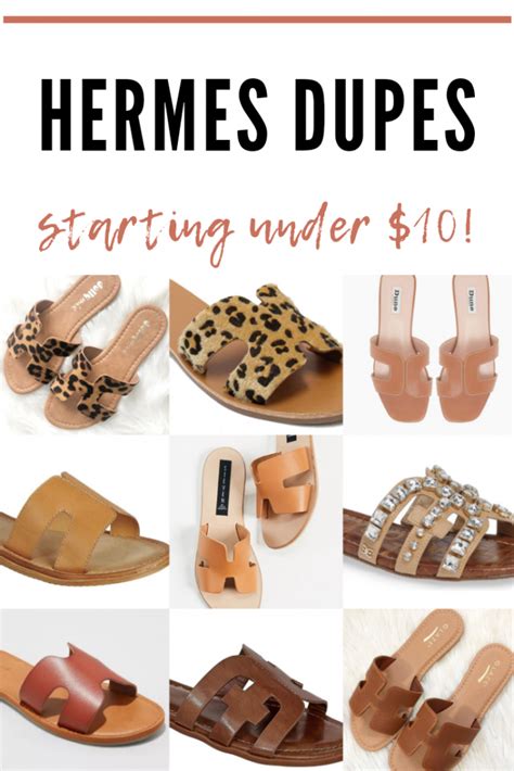 hermes georgia sandal dupe|hermes dupe sandals primark.